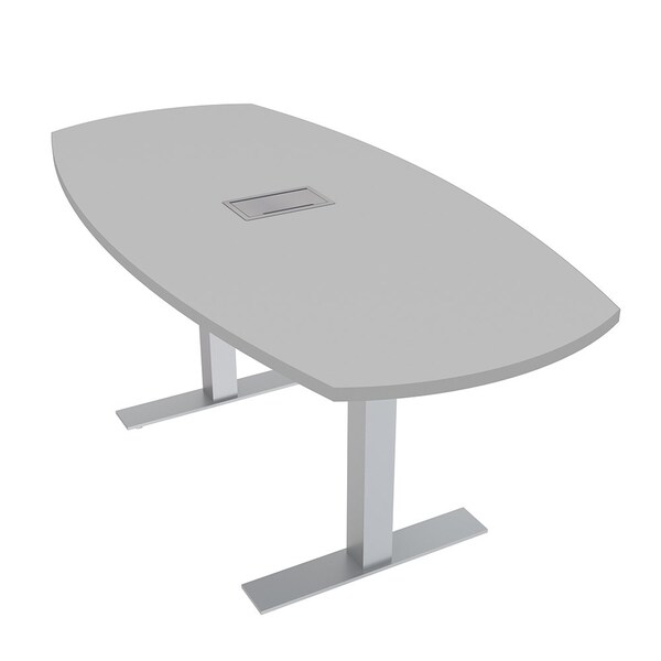 Skutchi Designs 33.5 in W, 69.5 in L, 29 in H, Engineered Wood Top, Grey HAR-ABOT-34X70-T-ELEC-XD01 - main